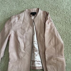 Bagatelle Blush Leather Jacket